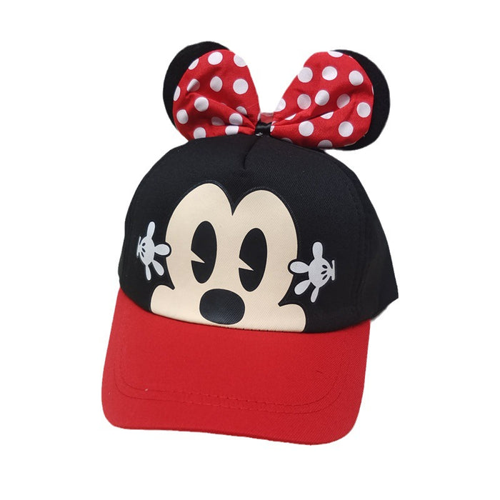 Wholesale Cute cartoon children's baseball cap embroidered duckbill cap, children's sun protection and sunshade hat