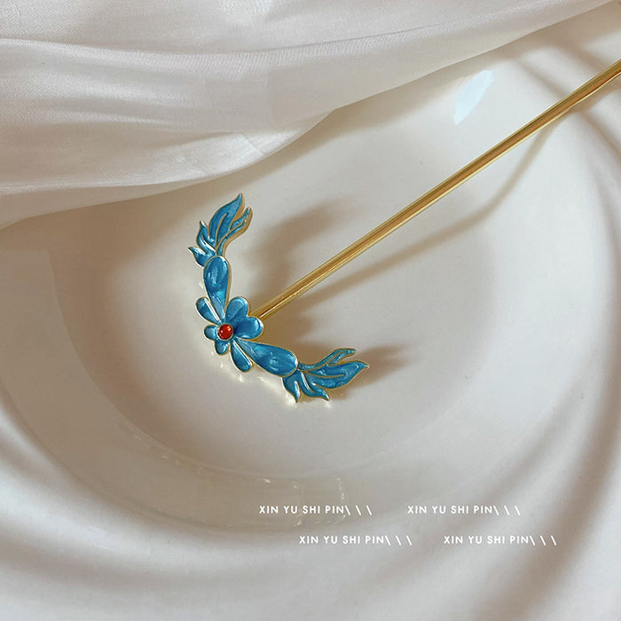 Wholesale Flower hairpin design, niche design, retro outfit, matching accessories