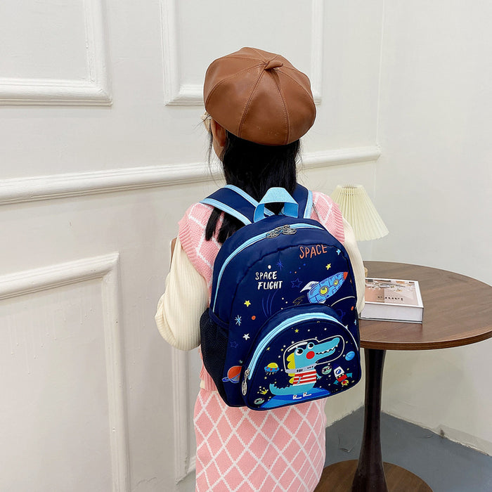 Wholesale Cartoon Lightweight Nylon Children's Backpack JDC-BP-YuanDuo047