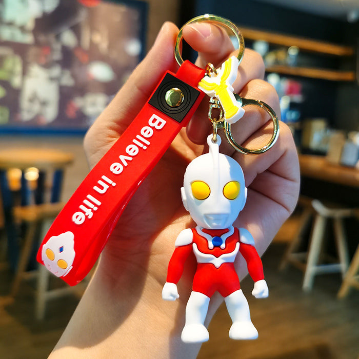 Wholesale Cartoon Doll Rubber Keychain JDC-KC-Tingm009