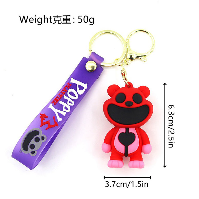 Wholesale Cartoon Cute PVC Doll Keychains JDC-KC-HaoAn010