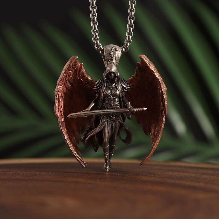 Wholesale  Retro Alloy Cartoon Character Pendant Necklace