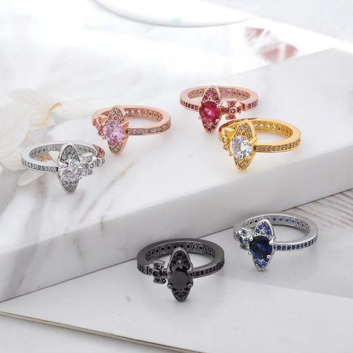 Wholesale Full diamond ring, personalized, high-end and versatile