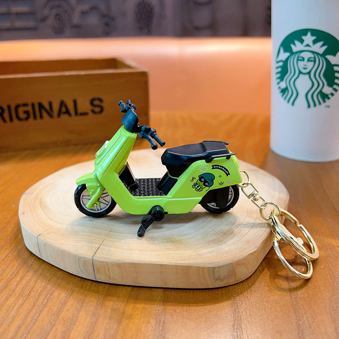 Wholesale Cartoon Alloy Electric Vehicle Model Keychains JDC-KC-YanG028