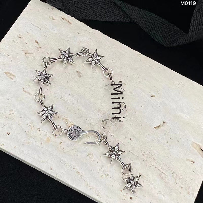 Wholesale Classic men's and women's retro cross dice bracelet