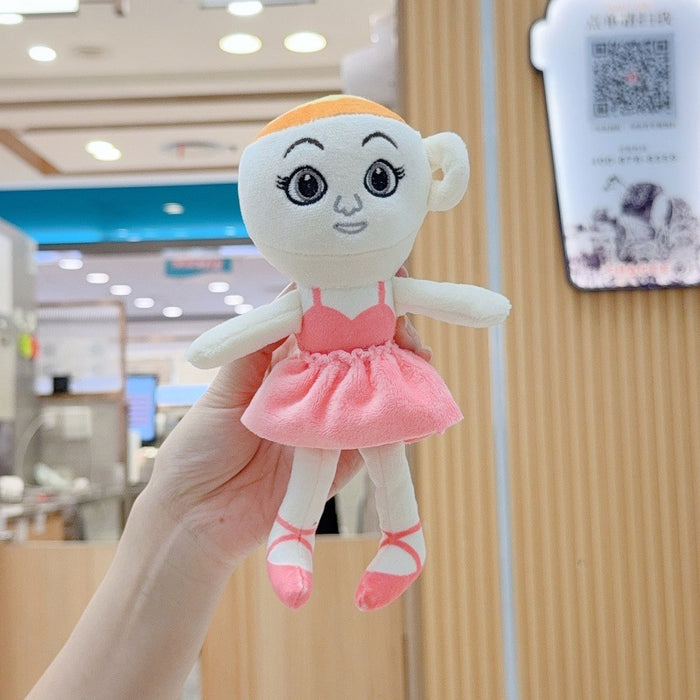 Wholesale Small Doll Wooden Stick Man Keychain Shark Doll