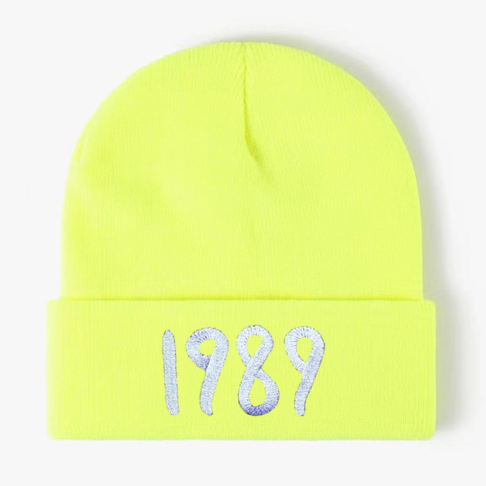 Wholesale 1989 Embroidery Knitted Wool Hat JDC-FH-Shengn011