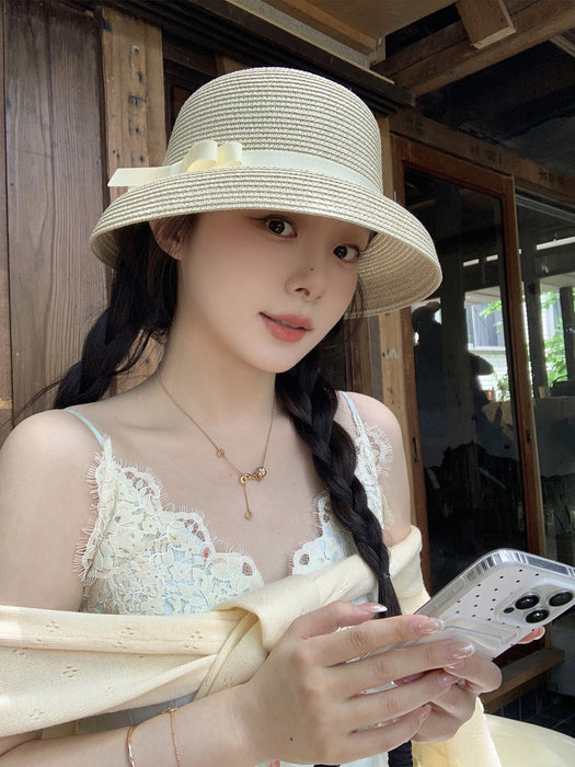 Wholesale Handmade Straw Hat for Women Fisherman Hat