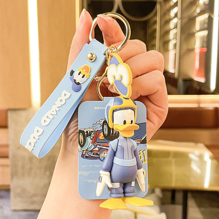 Wholesale Creative Cartoon 3D Doll Silicone Keychain JDC-KC-BenX006