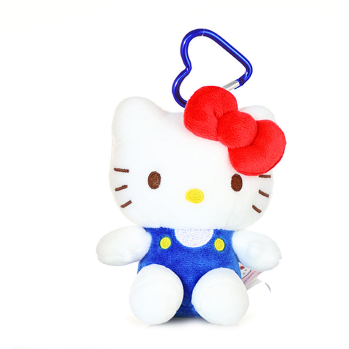 Wholesale Cute Cartoon Bag Pendant Plush Doll Keychain School Bag Pendant Doll