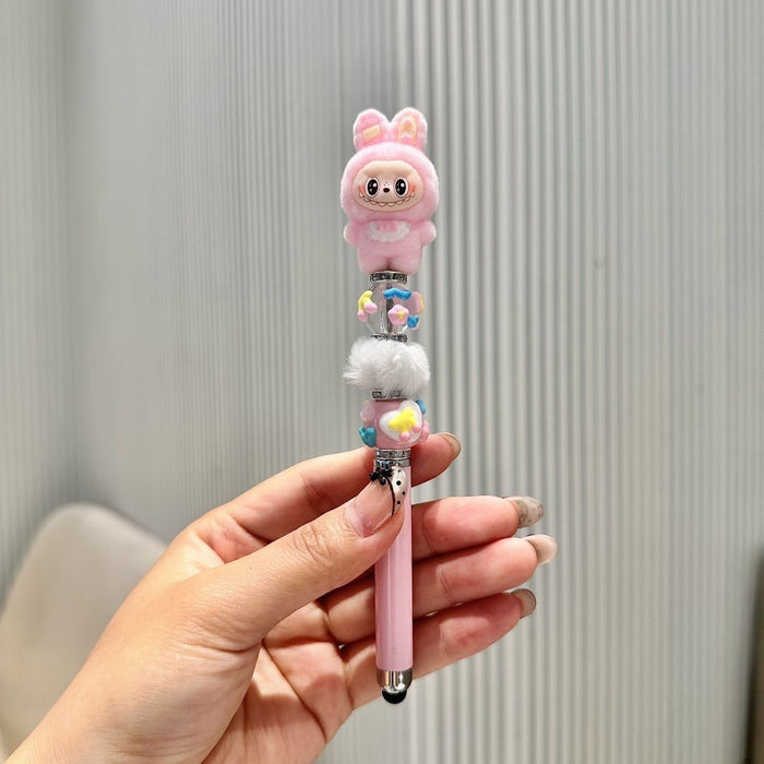Wholesale DIY Cute Beaded Pen for Mobile Phones and Tablets Touch Screen Gel Ballpoint Pen