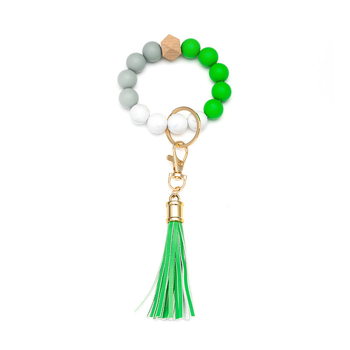 Wholesale Tassel Rhinestone Software Keychains