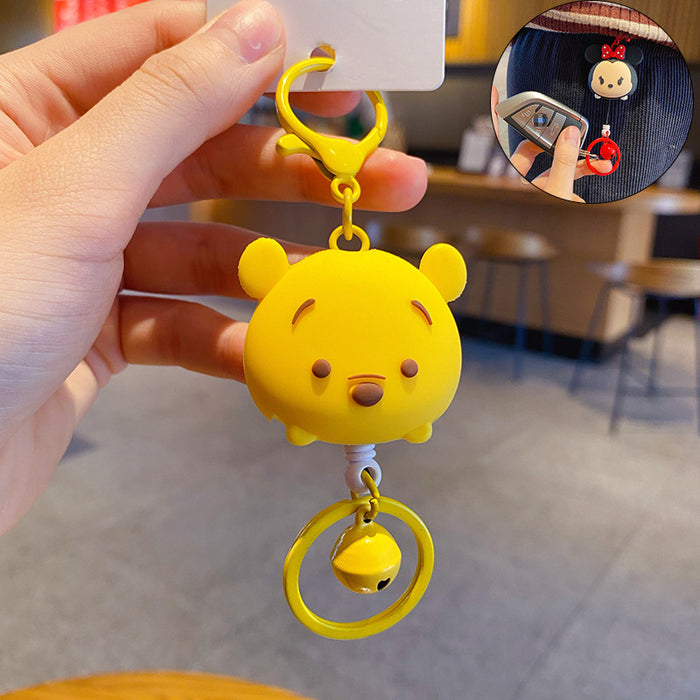 Wholesale Silicone Cartoon Doll Keychain JDC-KC-YY095