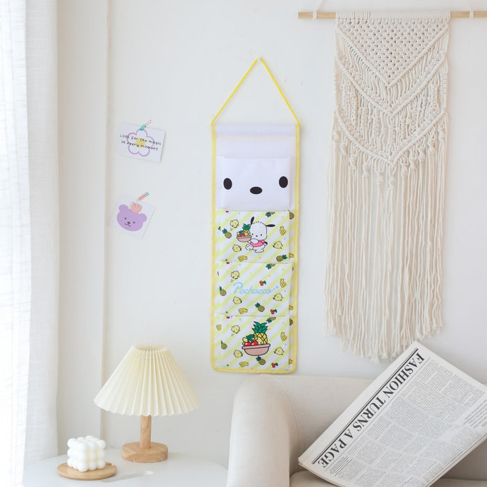 Wholesale Household Convenient Hanging Bag Cartoon 4-Grid Cotton and Hemp Storage Bag (S) JDC-CS-YC002