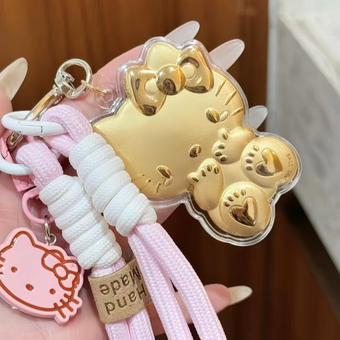 Wholesale Cute cartoon metal lanyard keychain