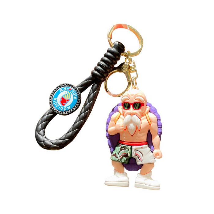 Wholesale Cute Cartoon Dolls Silicone Keychain JDC-KC-JuJi014