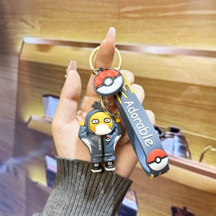 Wholesale Pokémon Cartoon Pokémon Pikachu Keychain JDC-KC-HanC001