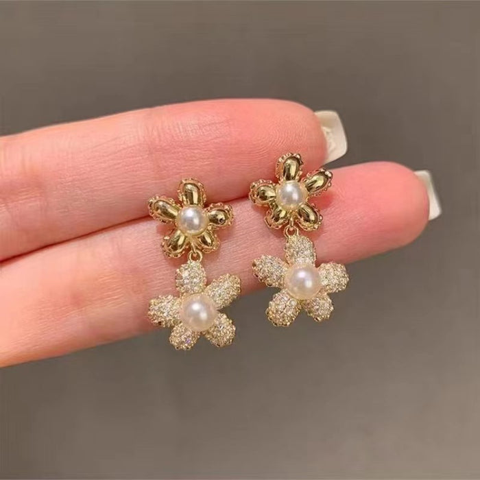 Wholesale High-quality Fashion Gold-plated Earrings JDC-ES-Aitong005