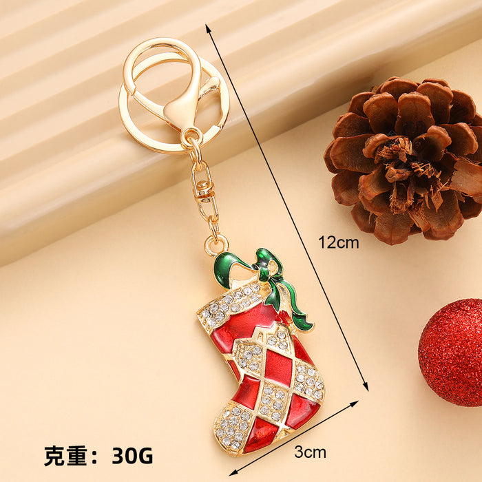 Wholesale Christmas Tree Keychain Decorative Accent Keychain Boutique MOQ≥2