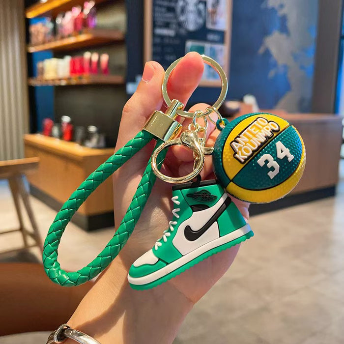 Wholesale Basketball Shoes Keychain Pendant School Bag Car Key Chain Hanging