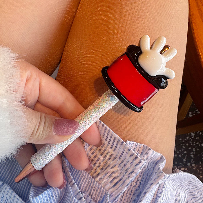 Wholesale Three-Dimensional Cartoon Mouse Press Gel Pen