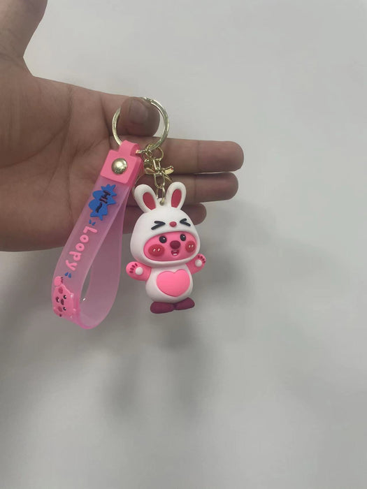 Wholesale Cartoon Doll PVC Keychain JDC-KC-LuoYan004