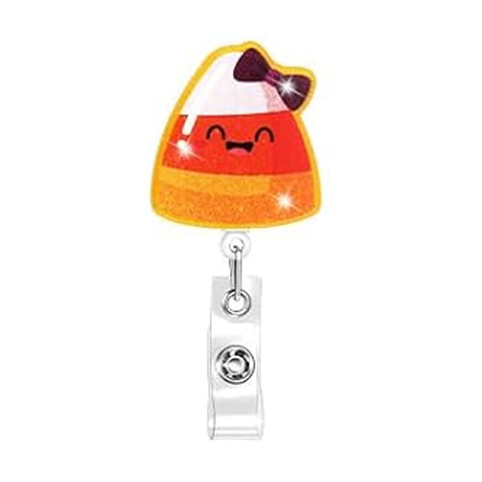 Wholesale Halloween Acrylic Retractable Clip Easy Pull Keychain JDC-KC-QiDing003