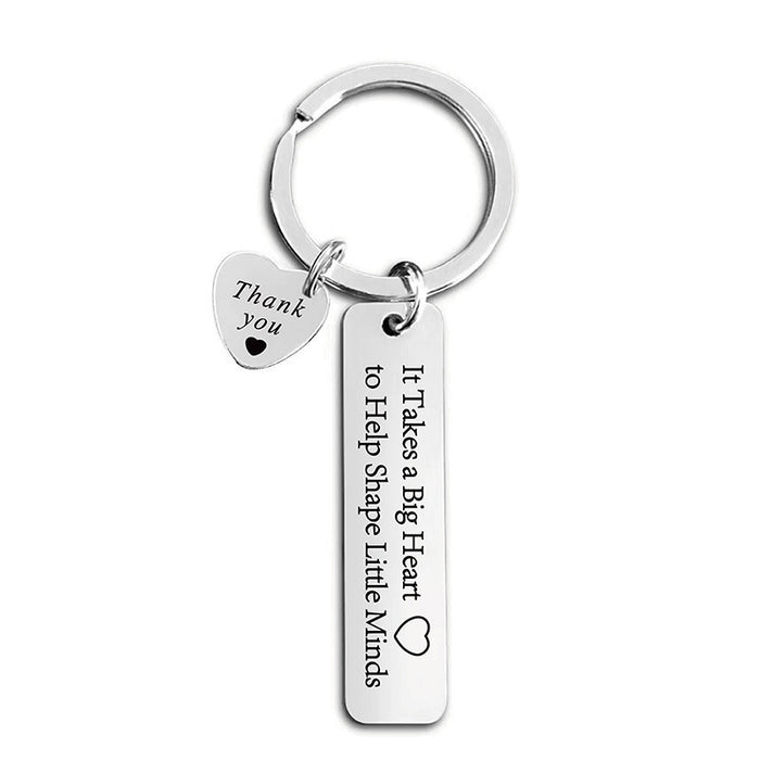 Wholesale You Are A Key Part of You Stainless Steel Keychain JDC-KC-TangMumao003