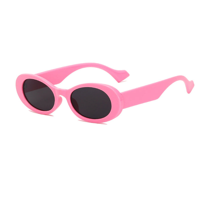 Wholesale Small Frame Oval PC Sunglasses JDC-SG-ZS006