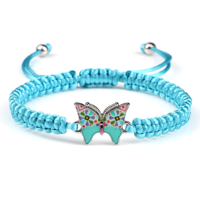 Wholesale Bracelet Rope Butterfly Bracelet Women Color JDC-BT-XingH004