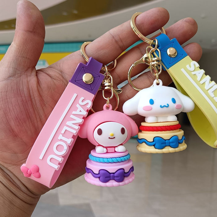 Wholesale Silicone Cartoon Doll Keychain JDC-KC-YChang001