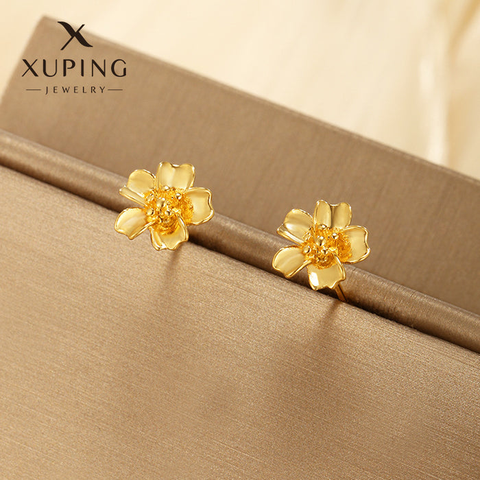 Wholesale Fairy Style Plant Flowers Retro Simple Temperament Design Earrings JDC-ES-XP004