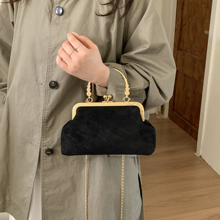 Wholesale Shell Chain Leopard Shoulder Handbag