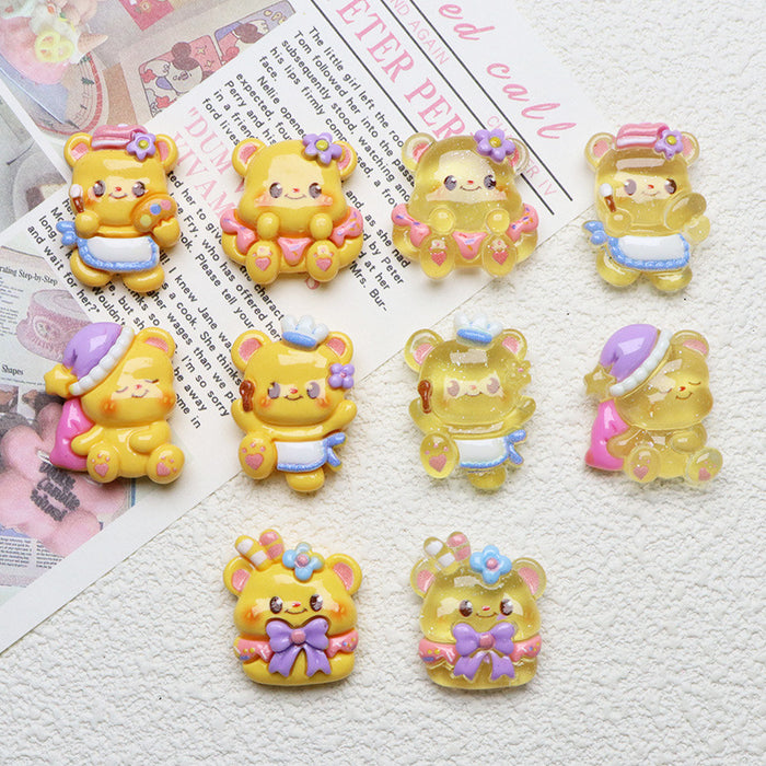 Wholesale Cartoon 3D Doll Jewelry DIY Accessories JDC-FK-YaoL009