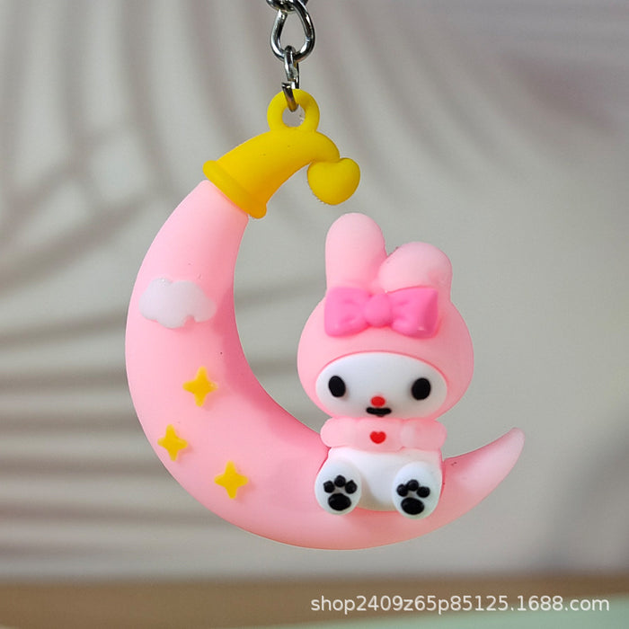 Wholesale   Cartoon  Keychain  School Bag Car Hanging Accessories