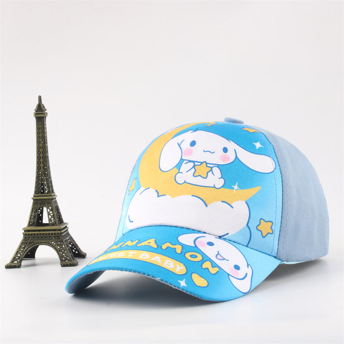 Wholesale children' s hat cartoon  boys and girls baseball cap thin sunscreen cap boys