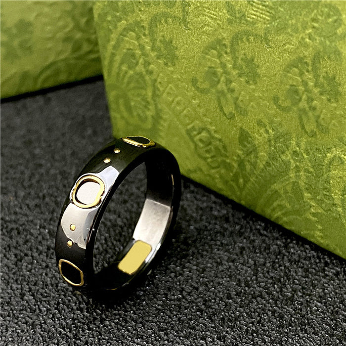 Wholesale Bee Planet Ceramic Ring JDC-RS-QingC003