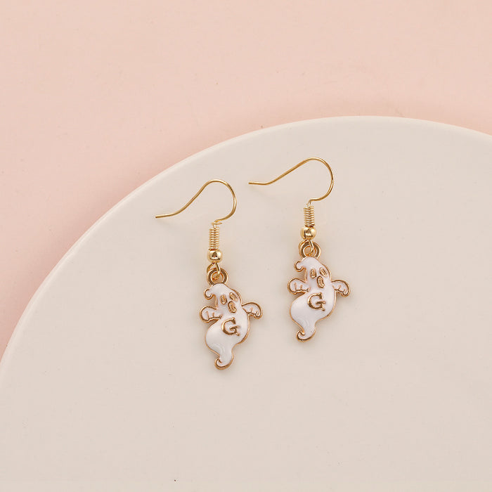 Wholesale   Earrings Temu Popular Devil Pumpkin Bat Holiday Earrings