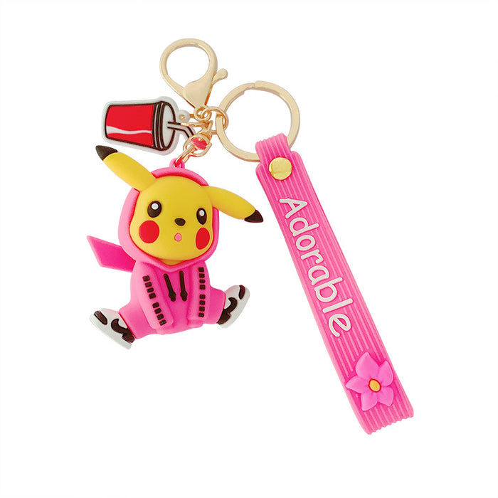 Wholesale PVC Cute Cartoon Keychain JDC-KC-RunX007