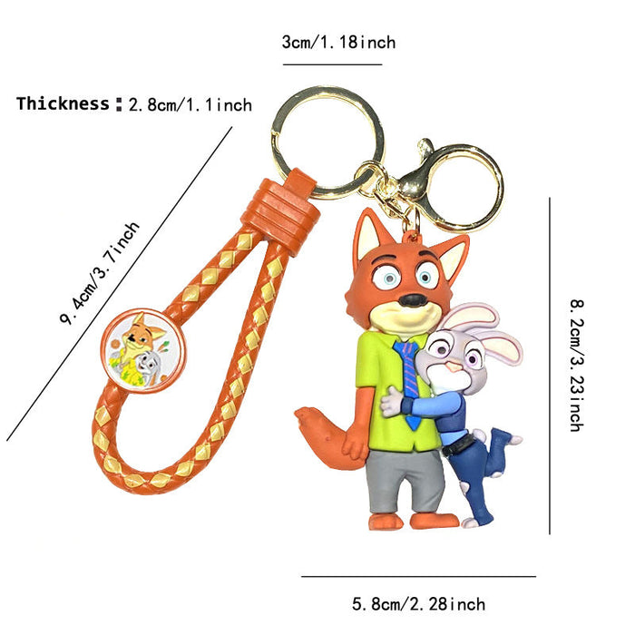 Wholesale  Keychain Cartoon Doll  Car Keychain Cute Bag Pendant