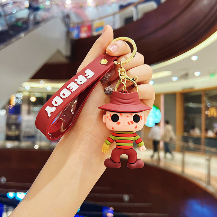 Wholesale PVC cute cartoon key chain (F) JDC-KC-JuJi036