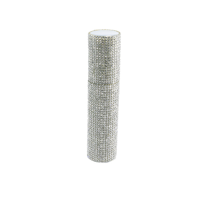 Wholesale Women S Rhinestone Self Defense Keychain Flashlight White Metal Keyring Boutique Keychain Accessory