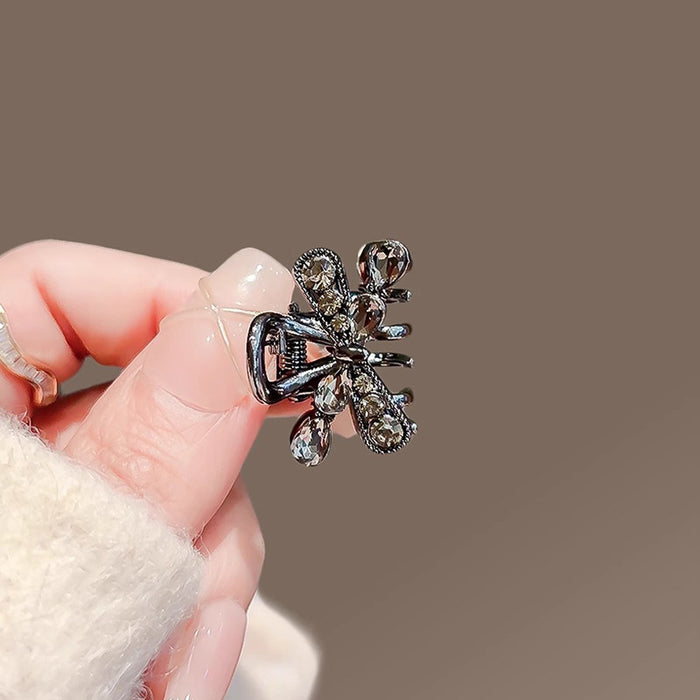 Wholesale Hairpin Rhinestone Clip Small Elegant Side Clip Headwear Hairpin