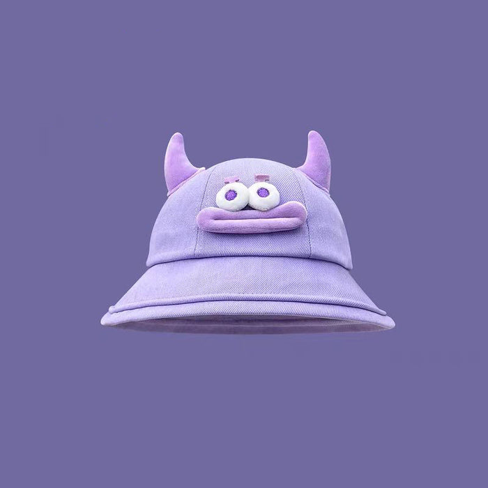Wholesale Cute sunscreen basin hat, new cartoon fisherman hat