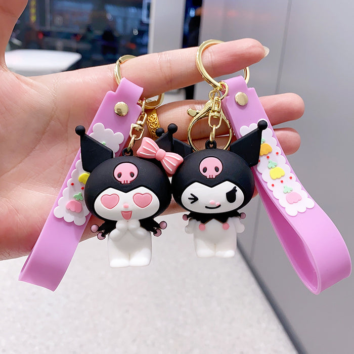 Wholesale Doll keychain, cartoon cute pendant, buckle, hanging accessory, keychain