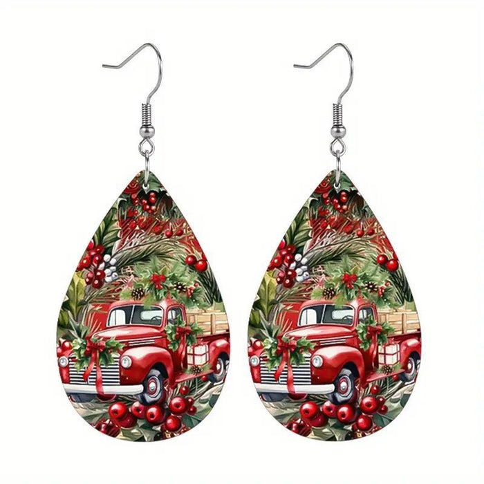 Wholesale Christmas earrings acrylic fashion earrings