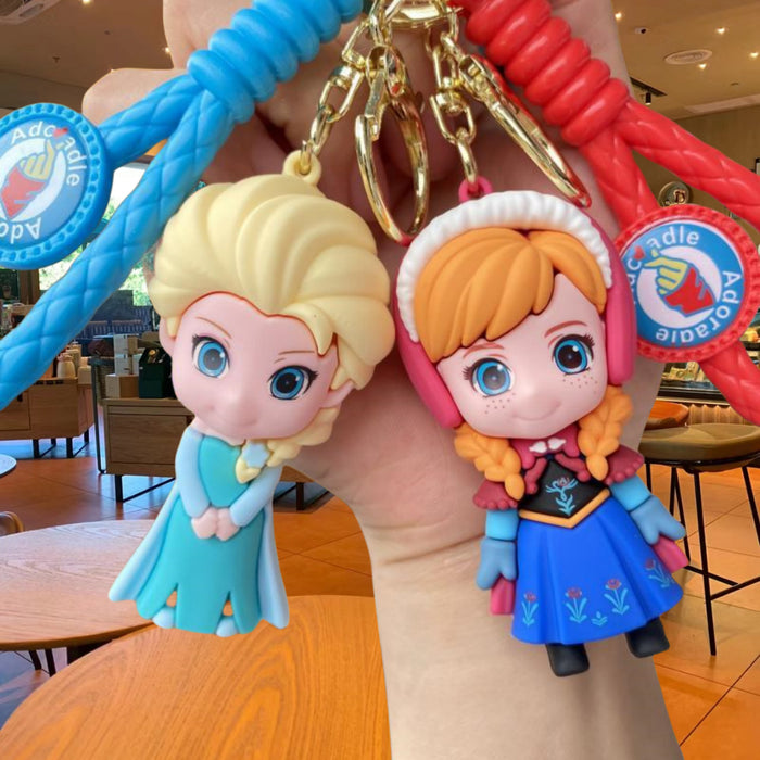 Wholesale Cartoon Doll Silicone Keychain JDC-KC-SuCheng005