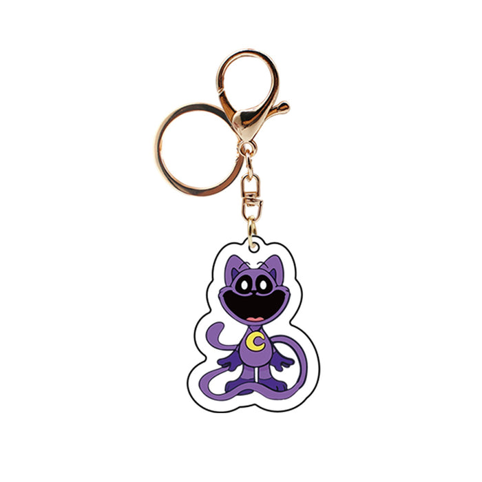 Wholesale Cartoon Smiling Animal Acrylic Keychains JDC-KC-HaoAn006