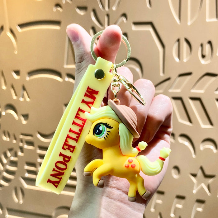 Wholesale Pony Polly Keychain Pendant Cartoon Doll Car Keychain Hanging Gifts
