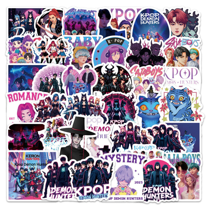 Wholesale 50pcs Anime Movie Cartoon Graffiti Stickers Decorative Suitcase Stickers